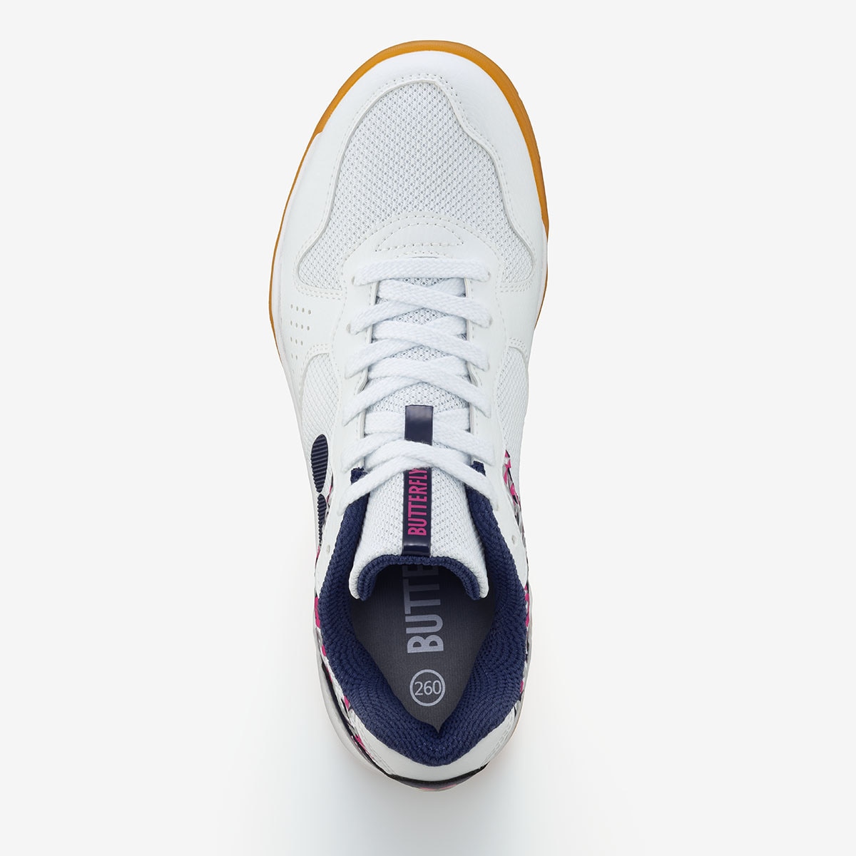 Butterfly Vilight II Table Tennis Shoes - White - Top